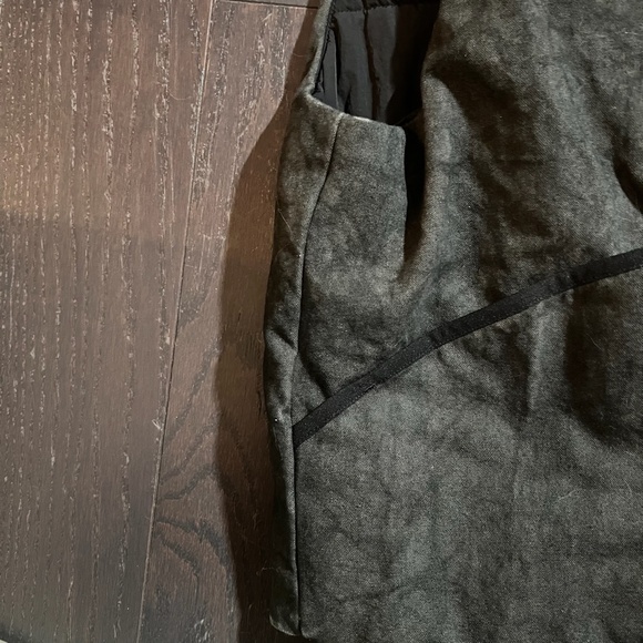 RARE STUSSY WASHED CANVAS PRIMALOFT VEST Small Black & Dark Gray HTF - Picture 10 of 12